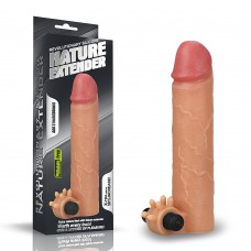 Lovetoy Nature Extender Klitoris 5 Cm Uzatmalı Ve Uyarıcılı Et Doku Titreşimli Penis Kılıfı