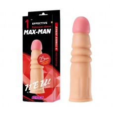 Max Man 2,5 Cm Uzatmalı Realistik Penis Kılıfı 8
